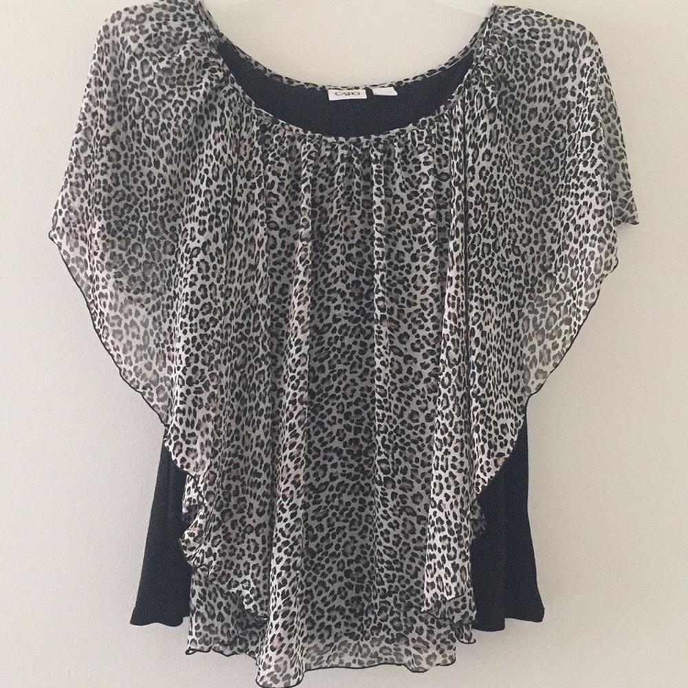 Leopard Print Blouse